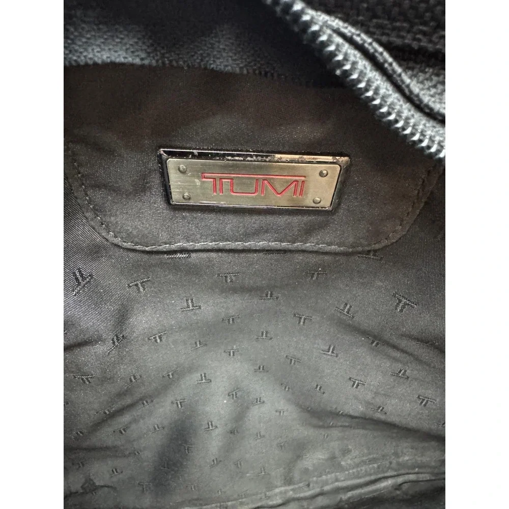 Tumi Nylon Laptop Briefcase Crossbody Messenger‎ Bag Black 26101D4